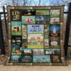 Camping Explore Quilt Blanket  Quilt